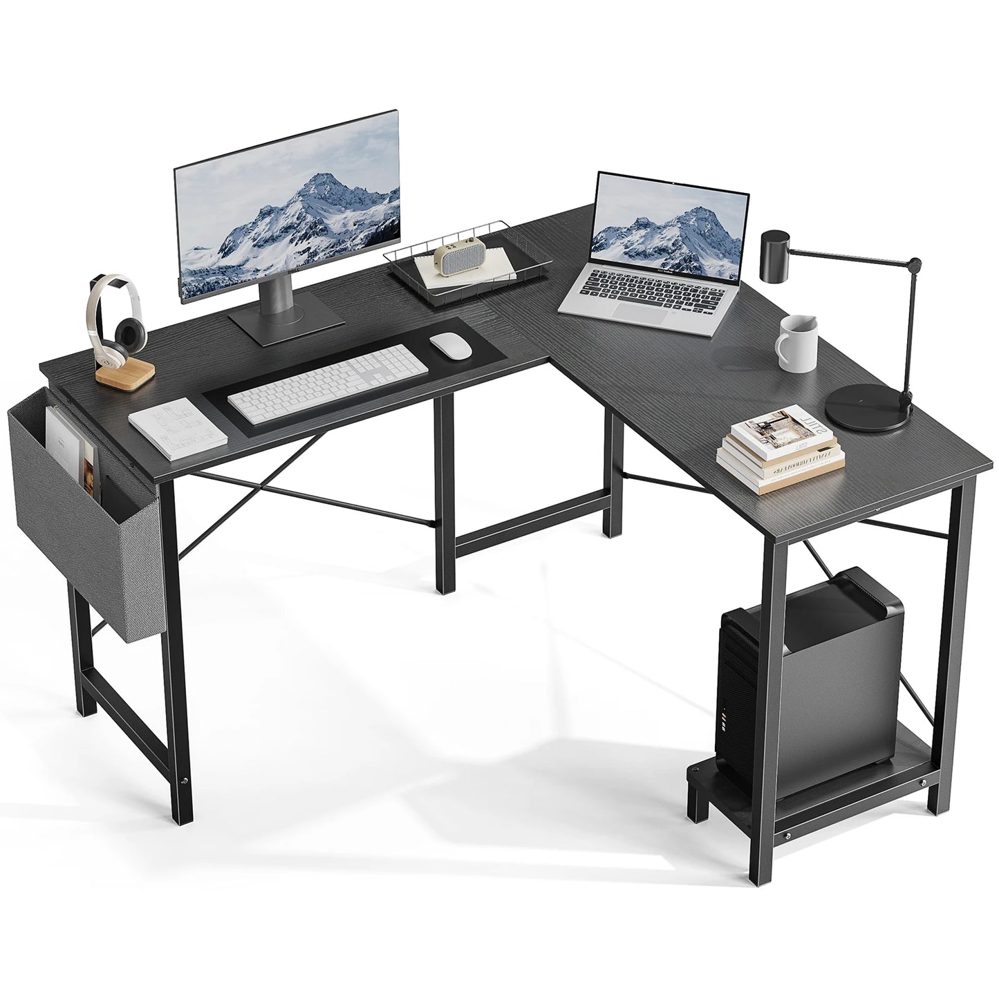 Wooden Table with Storage