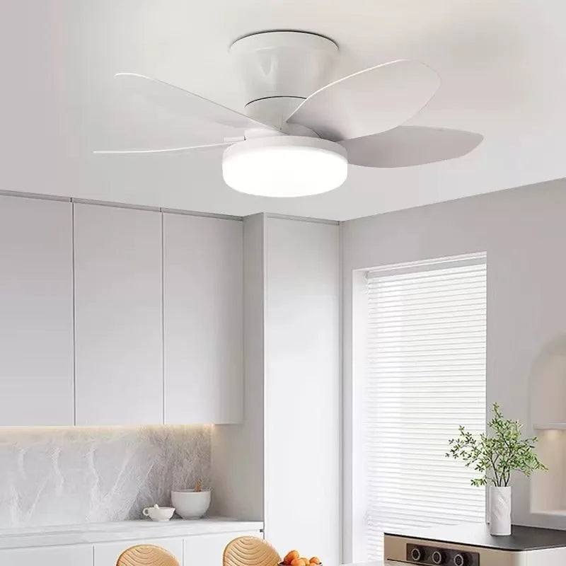 Ceiling Fan with Light 3 Colors, 6 Speeds