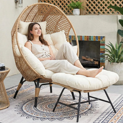 Chair with Ottoman