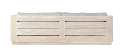 Imperial Grove Outdoor Solid Teak Wood, Natural Look Sofa - 84"
