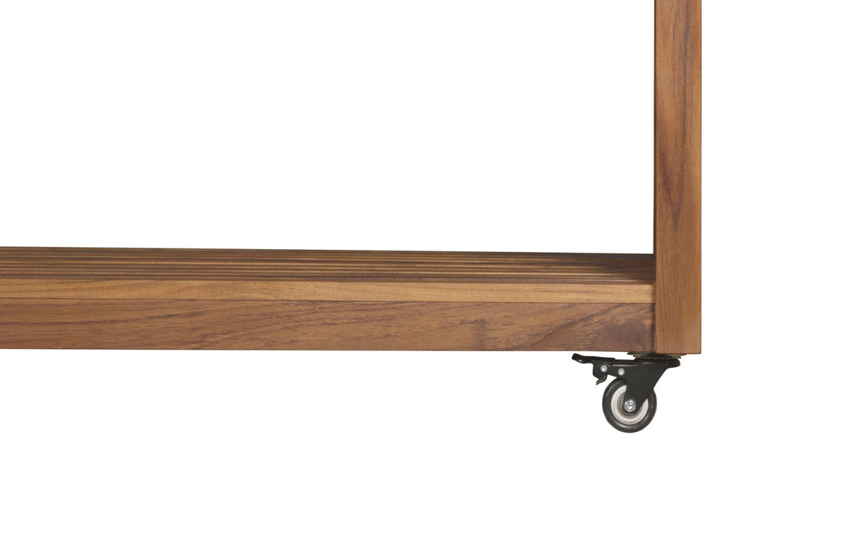 Imperial Grove Outdoor Solid Teak Wood Kitchen Island