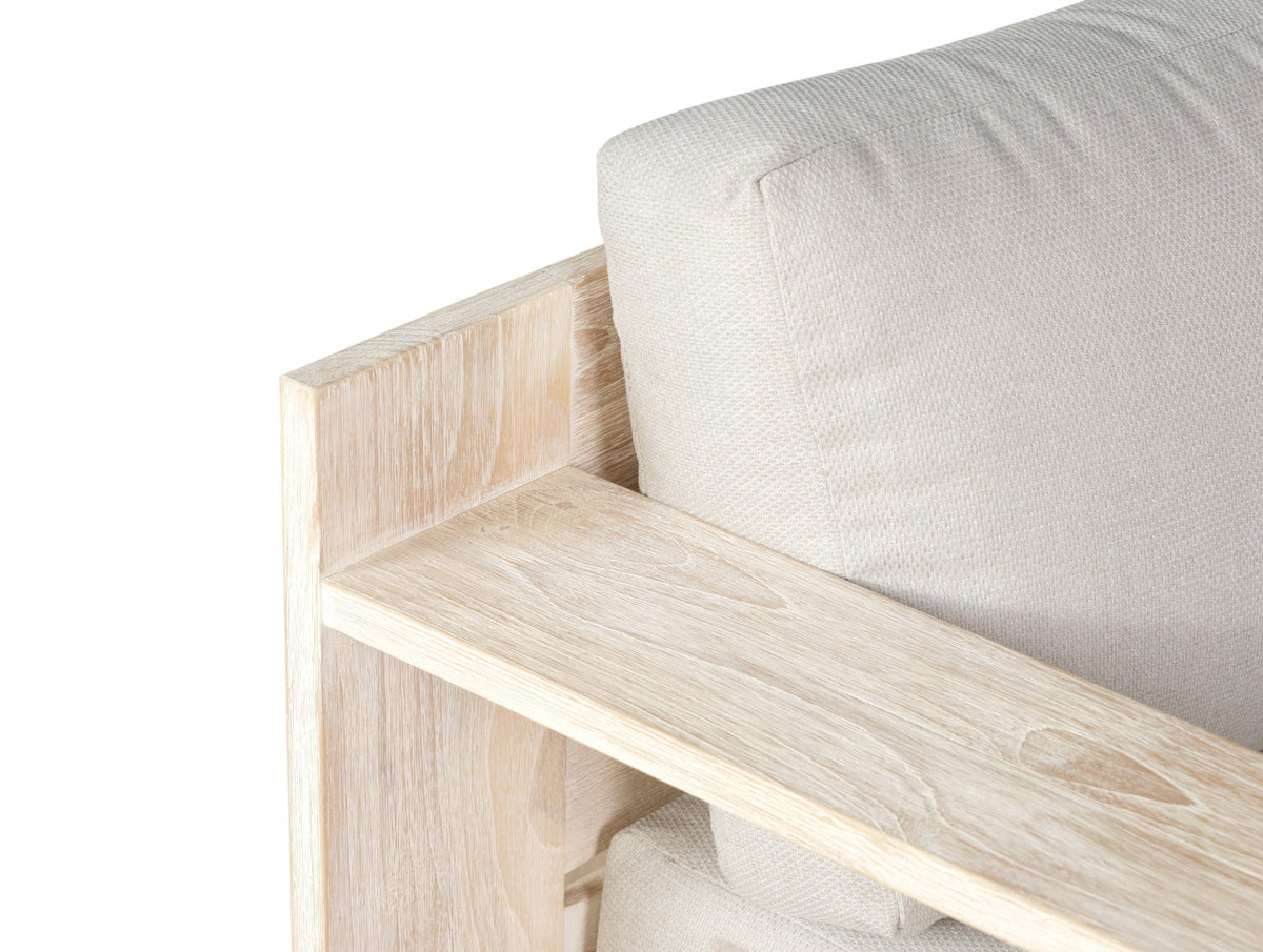 Imperial Grove Outdoor Solid Teak Wood, Natural Look Revolving Chair