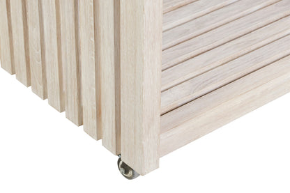 Imperial Grove Outdoor Solid Teak Wood, Natural Look Kitchen Island