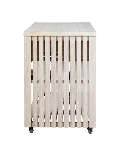 Imperial Grove Outdoor Solid Teak Wood, Natural Look Kitchen Island
