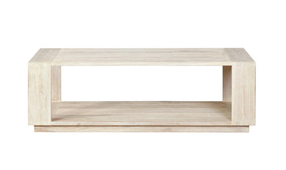 Imperial Grove Outdoor Solid Teak Wood, Natural Look Coffee Table