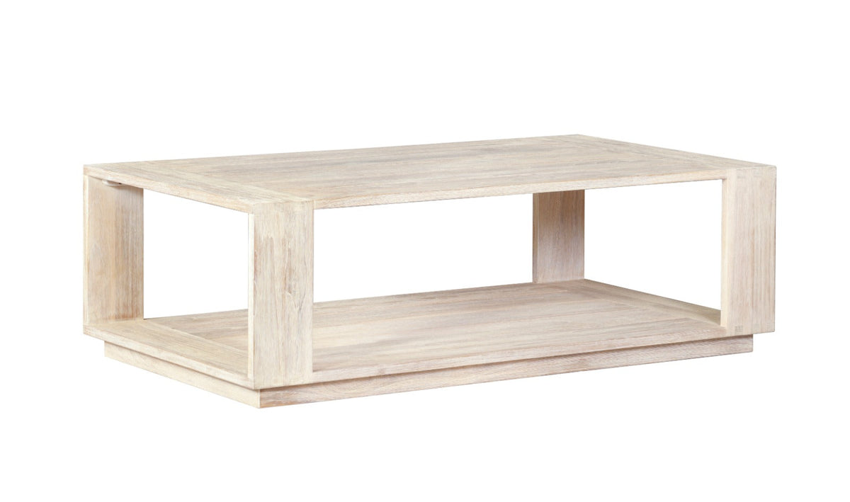 Imperial Grove Outdoor Solid Teak Wood, Natural Look Coffee Table