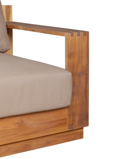 Imperial Grove Outdoor Solid Teak Wood- 84"