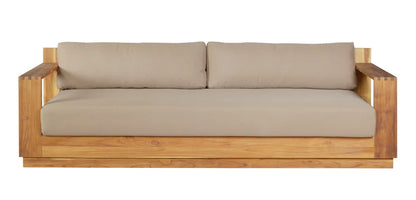 Imperial Grove Outdoor Solid Teak Wood Sofa Set