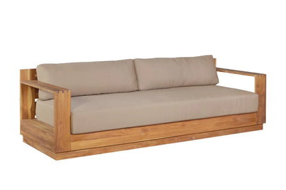 Imperial Grove Outdoor Solid Teak Wood Sofa Set