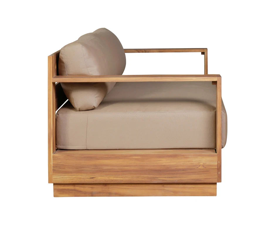 Imperial Grove Outdoor Solid Teak Wood Sofa Set