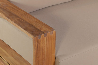Imperial Grove Outdoor Solid Teak Wood- 84"