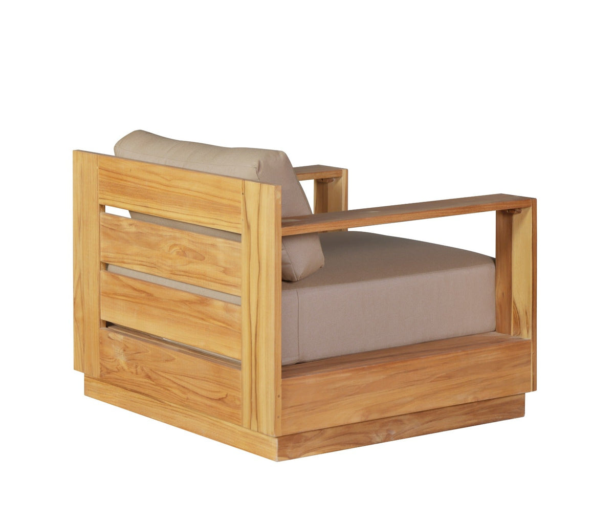 Imperial Grove Outdoor Solid Teak Wood Armchair