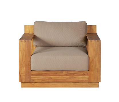 Imperial Grove Outdoor Solid Teak Wood Armchair
