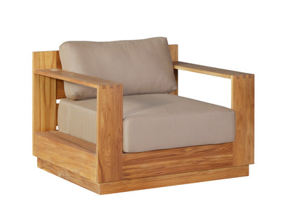 Imperial Grove Outdoor Solid Teak Wood Armchair