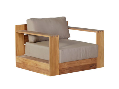 Imperial Grove Outdoor Solid Teak Wood Sofa Set
