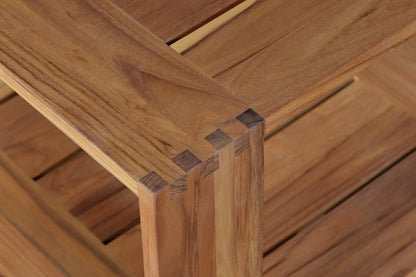 Imperial Grove Solid Teak Wood Outdoor End Table Stylish