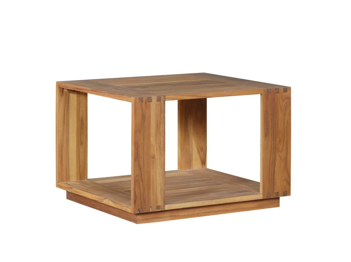 Imperial Grove Solid Teak Wood Outdoor End Table Stylish