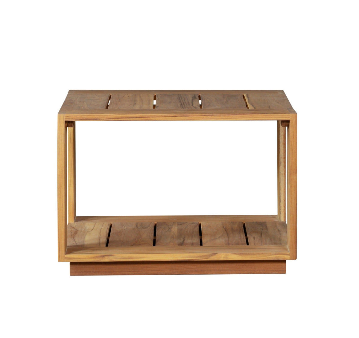 Imperial Grove Solid Teak Wood Outdoor End Table Stylish