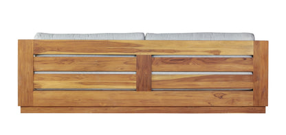 Imperial Grove Outdoor Solid Teak Wood Sofa - 84"