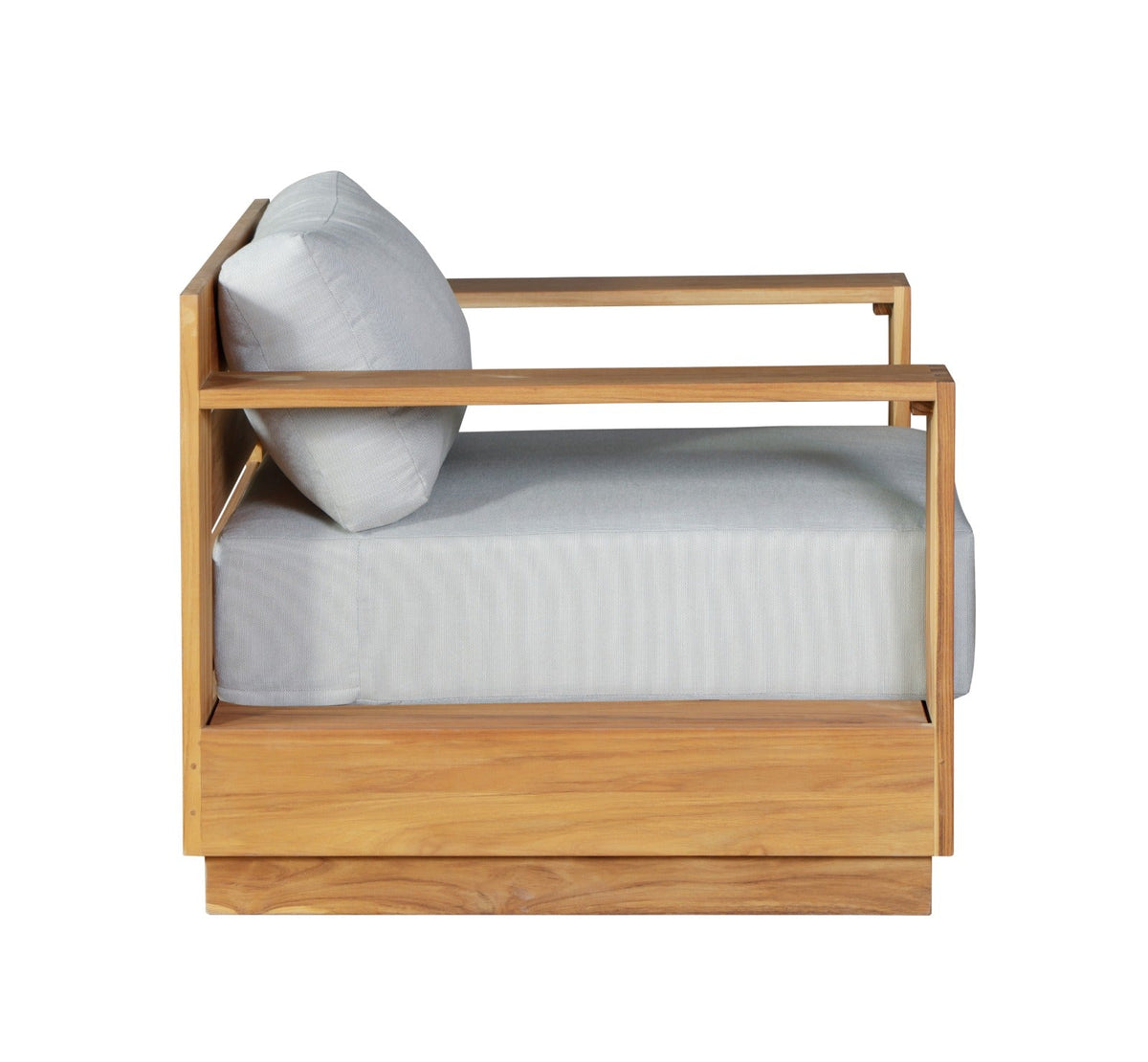 Imperial Grove Outdoor Solid Teak Wood Revolving Chair