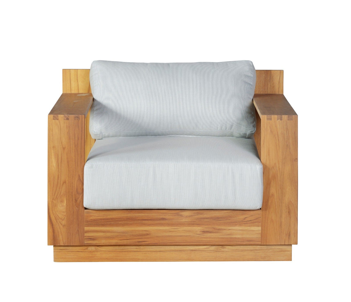 Imperial Grove Outdoor Solid Teak Wood Revolving Chair