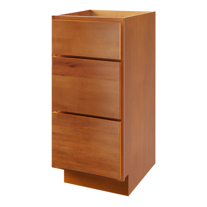 Provincial 12" Bathroom Vanity 3-Drawer Base Cabinet