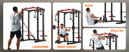 Power Rack with Cable Crossover
