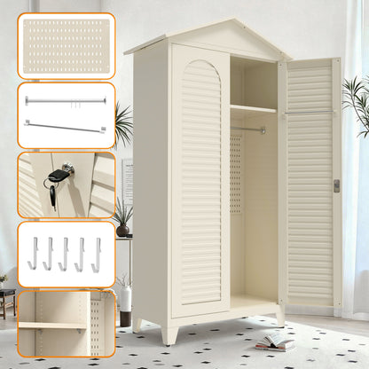 Spire79.1'' Tall Metal Tool Storage Cabinet