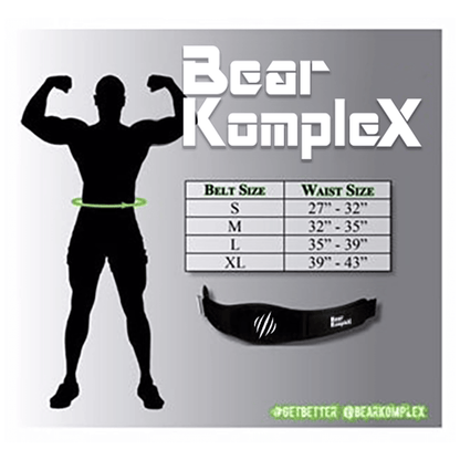 Bear KompleX "APEX" Premium Leather Belt - Noah Ohlsen "Happy But Hungry"