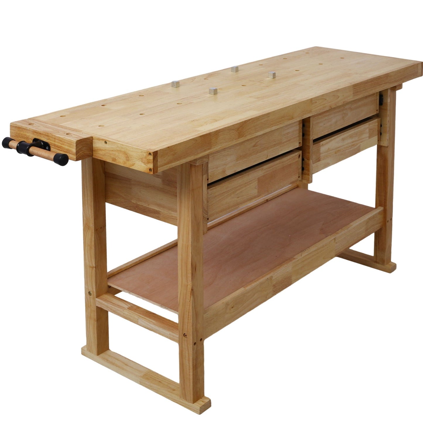 Workbench With 4 Drawers