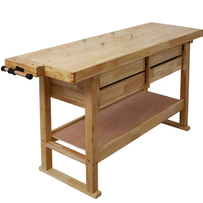 Workbench With 4 Drawers
