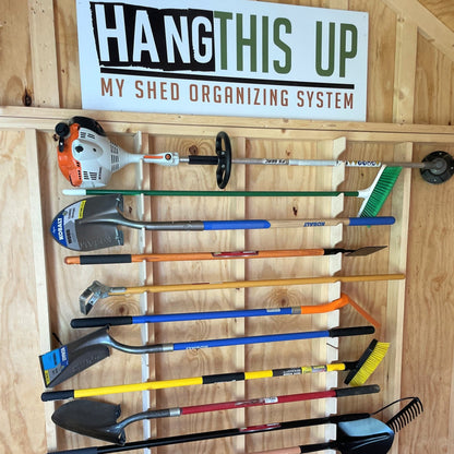 Garden Tool Organizer Rack