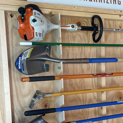 Garden Tool Organizer Rack