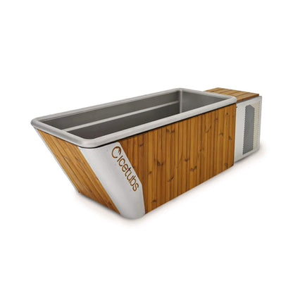 Thermowood And Stainless Steel Cold Therapy Immersion Bath