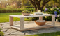 Imperial Grove Outdoor Solid Teak Wood, Natural Look Coffee Table