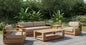 Imperial Grove Outdoor Solid Teak Wood Sofa Set