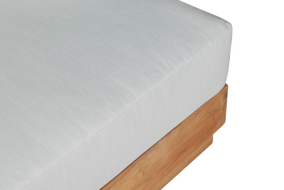 Imperial Grove Outdoor Solid Teak Wood Ottoman